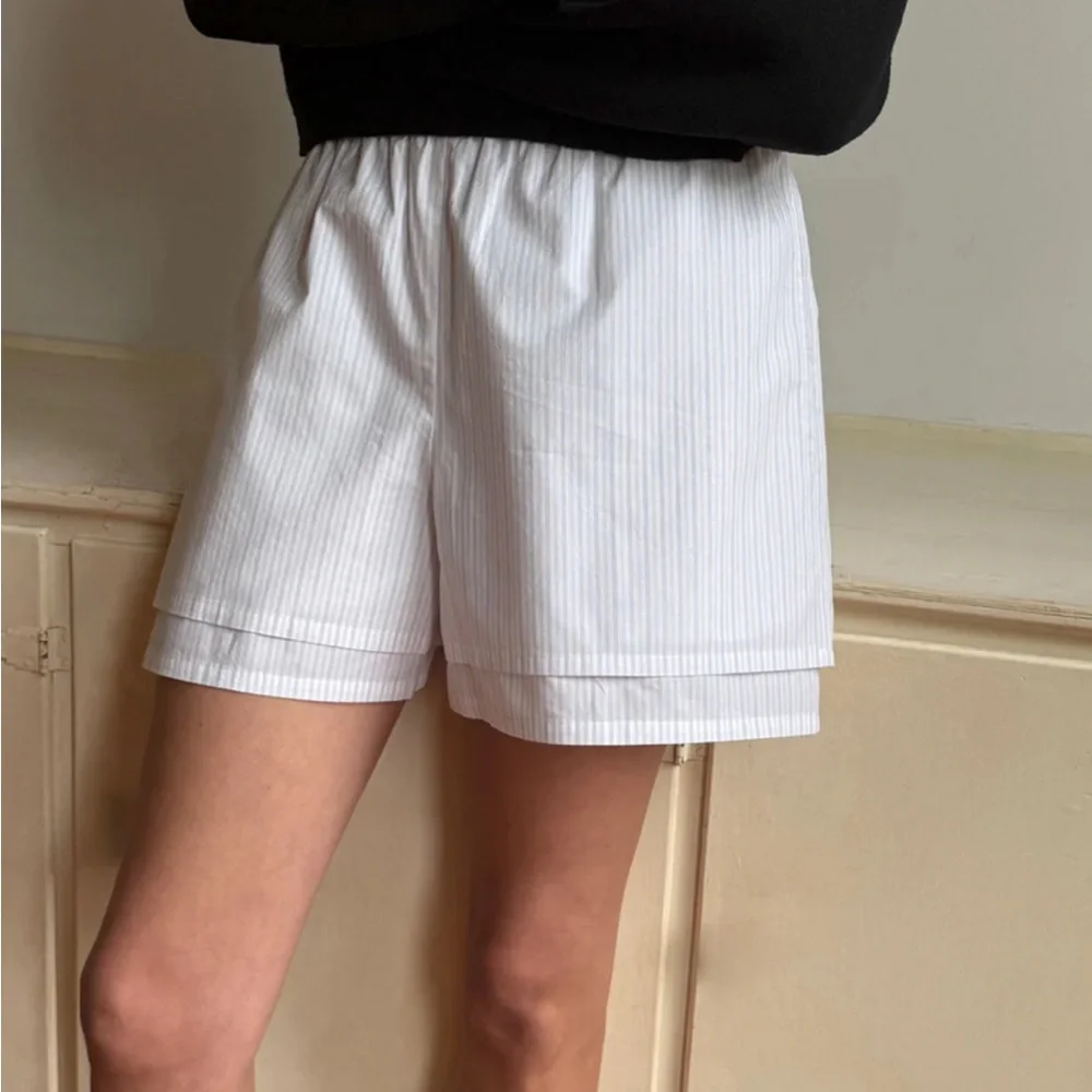 Deiji Studios Pacific Striped Women's Shorts - Picture 1 of 3